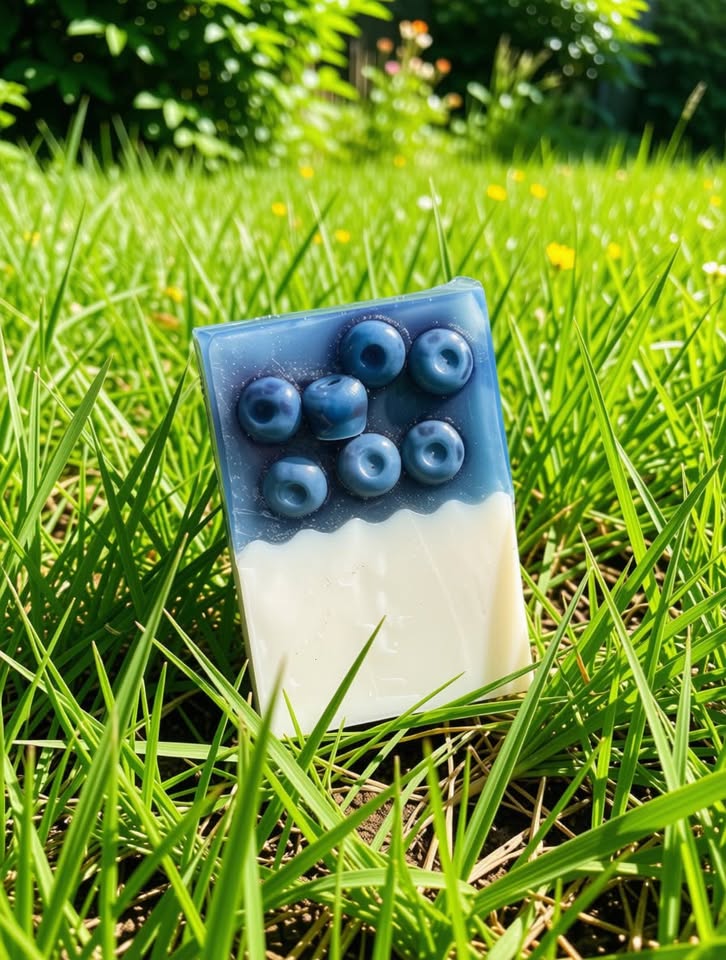 Blueberry soap