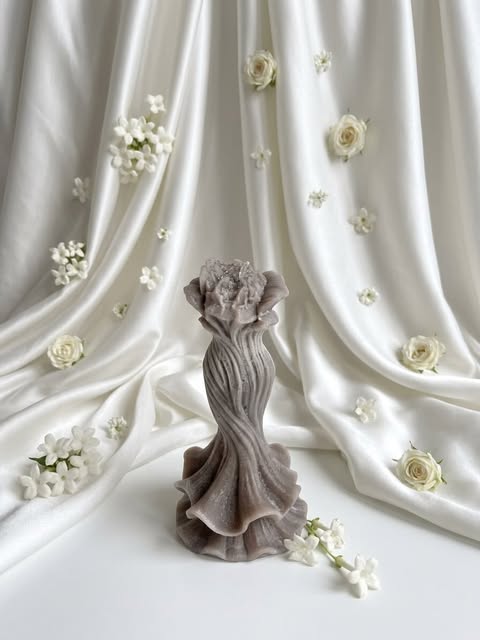 Goddess Draped Candle