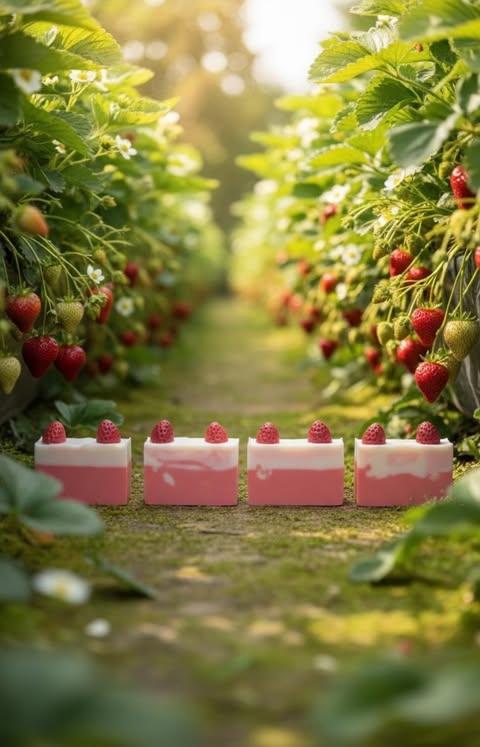 Strawberry Soap